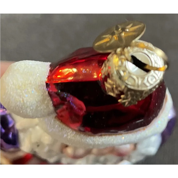 Christopher Radko Christmas Ornament Xmas UNCLE SAM SANTA American Flag - Picture 6 of 6